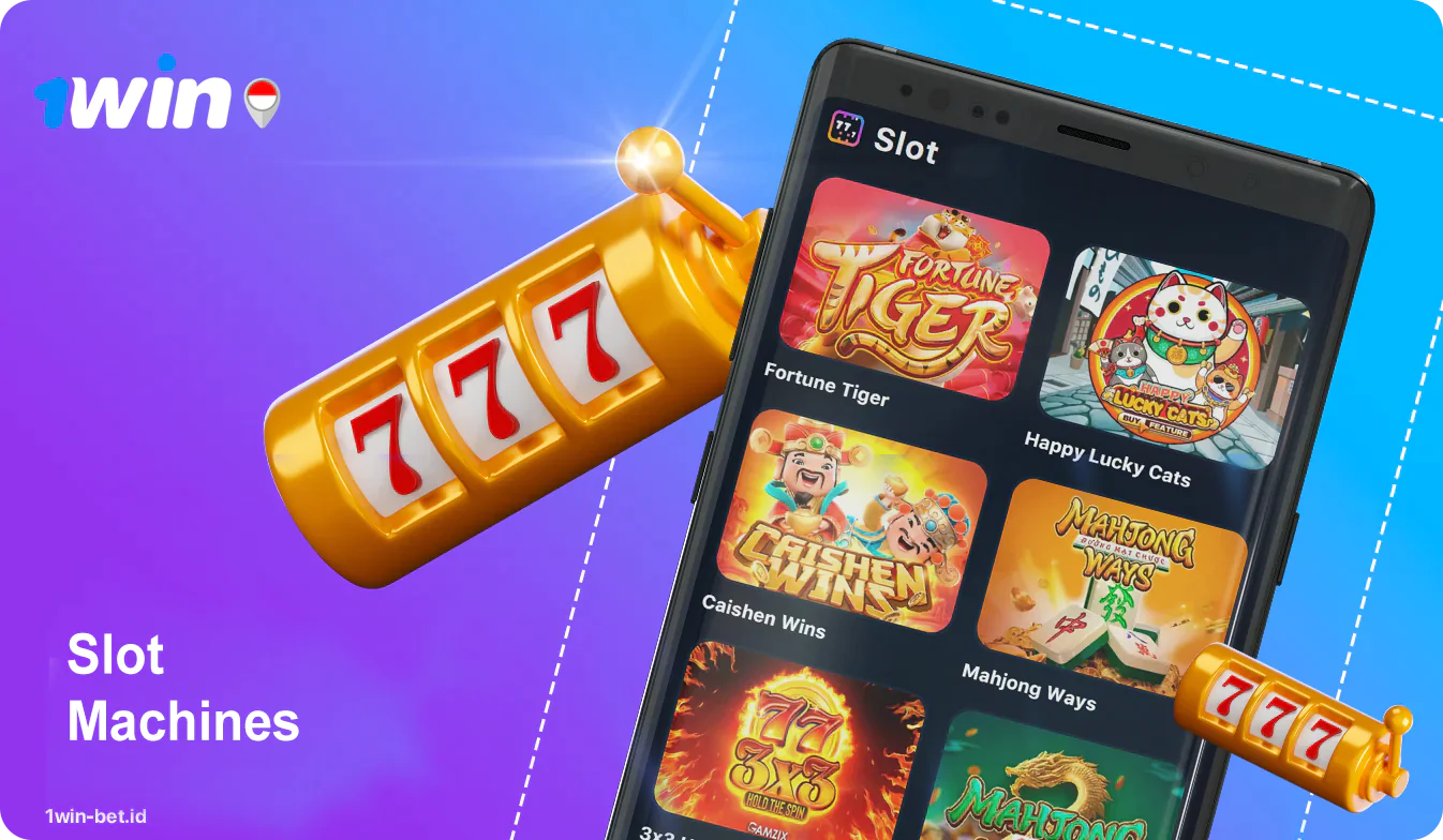 The most popular slot games at 1Win Indonesia Casino