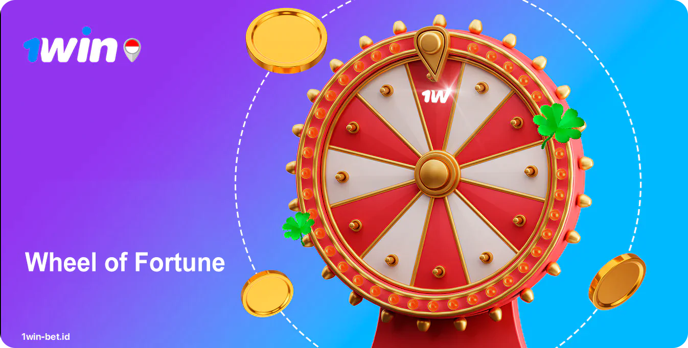 "Wheel of Fortune" Casino Games - 1Win Indonesia